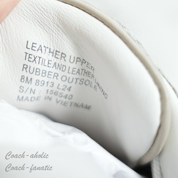 NIB Tory Burch Signature Color Block Platform Leather Sneaker Shoes in Snow Whit - Picture 10 of 10